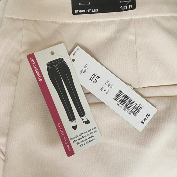 ECRU Winter White Pants - Picture 5 of 5